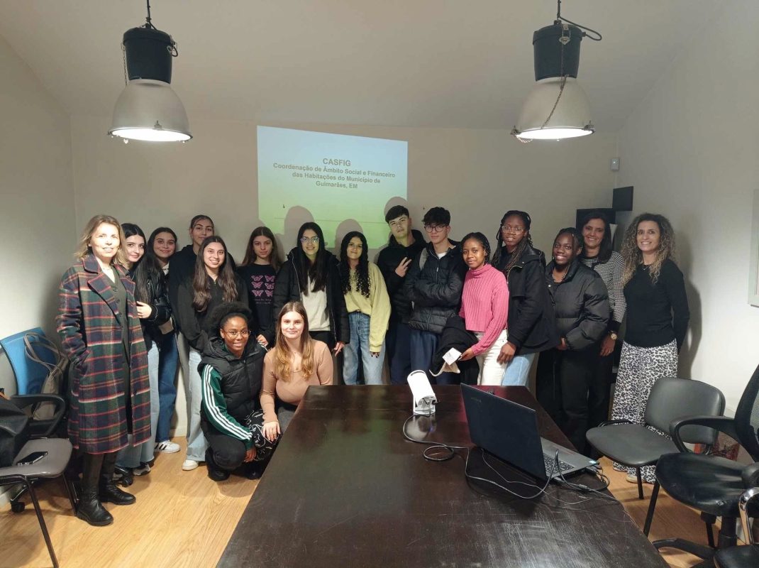 Visita dos alunos do 12.º do Curso Técnico de Apoio Psicossocial 1